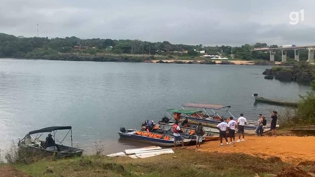 VÍDEO: Primeiros corpos são localizados no Rio Tocantins após início de buscas submersas; nº de mortos sobe para 6
