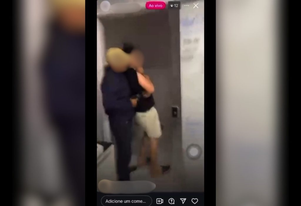 Suspeitos fazem reféns durante assalto e iniciam live após serem cercados no TO: ‘Atira não, polícia’
